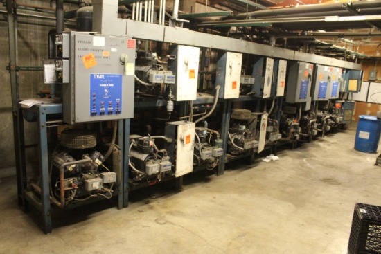 Tyler Compressor Rack System W/ (6) Low And (8) Med Copeland Compressors