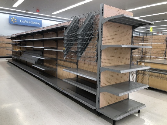 32’ Of LA Darling Gondola Shelving