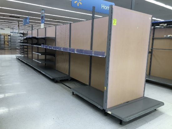 32’ Of LA Darling Gondola Shelving
