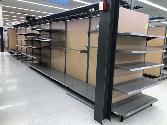 32’ Of LA Darling Gondola Shelving