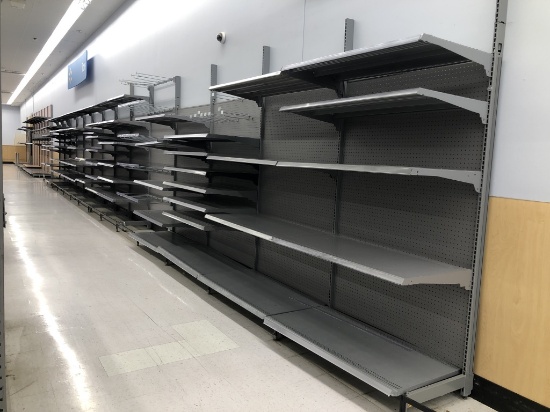 56’ Of LA Darling Wall Shelving