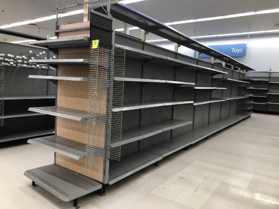 32’ Of LA Darling Gondola Shelving