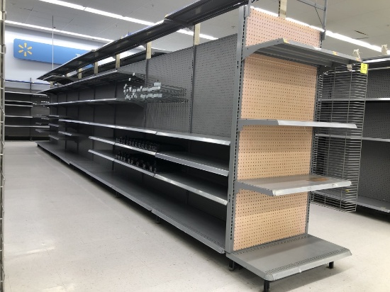 32’ Of LA Darling Gondola Shelving