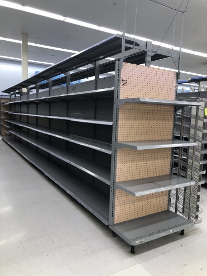 32’ Of LA Darling Gondola Shelving