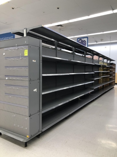 32’ Of LA Darling Gondola Shelving