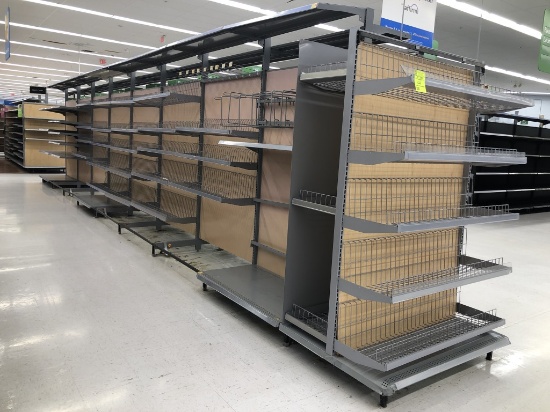 32’ Of LA Darling Gondola Shelving