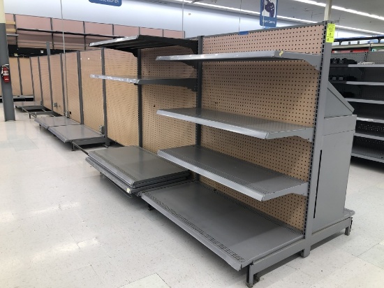32’ Of LA Darling Gondola Shelving
