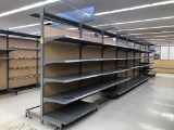 32’ Of LA Darling Gondola Shelving