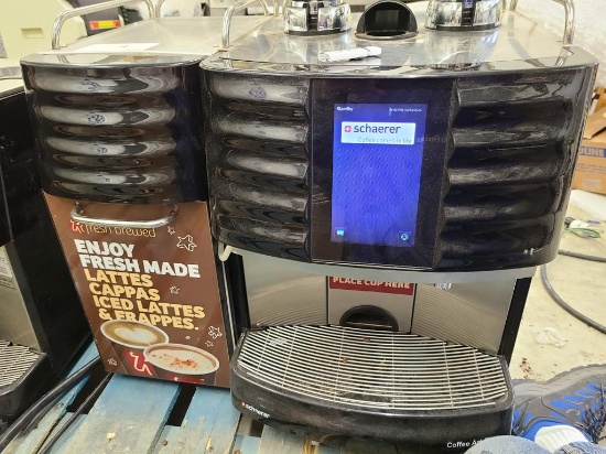 Schaerer Coffee Art Plus Super Automatic with new milk fridge!