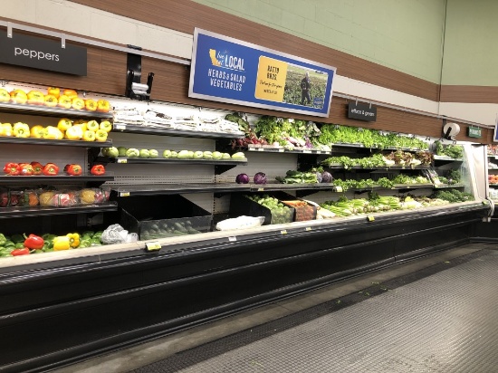 44ft Run Of 2002 Hussmann Multideck Produce Cases