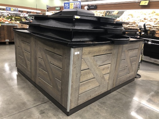 6ft x 6ft Dry Produce Merchandiser