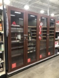 4ft Locking Liquor Cabinets For Gondola