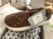 9 Pairs Of Malibu Latigo Red/Beige Sandals