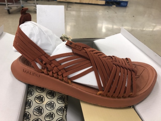 12 Pairs Of Malibu Rancho Sienna Sandals
