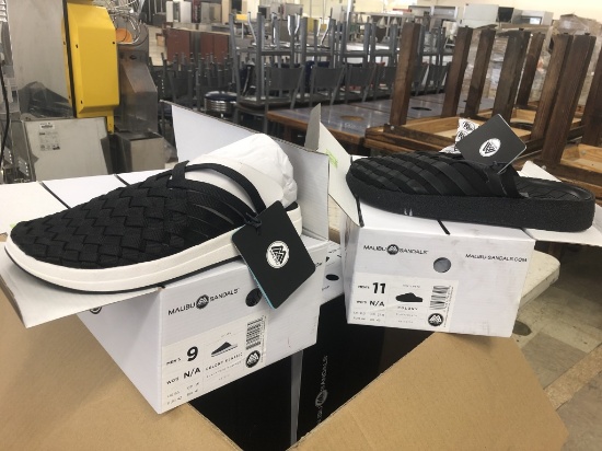 9 Pairs Of Malibu Colony Sandals