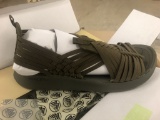 12 Pairs Of Malibu Rancho Olive Sandals