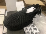 8 Pairs Of Malibu Latigo Black Sandals