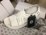 8 Pairs Of Malibu Canyon White Sandals
