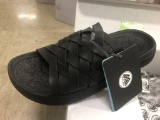 9 Pairs Of Malibu Zuma Black Sandals