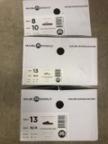 3 Pairs Of Malibu Thunderbird Assorted Sandals