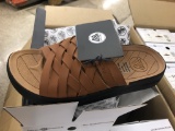 20 Pairs Of Malibu Zuma Whiskey/Black Sandals
