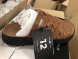 15 Pairs Of Malibu Zuma Whiskey/Black Sandals