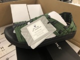 10 Pairs Of Malibu Canyon Pesto/Black Sandals