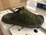 16 Pairs Of Malibu Zuma 2 Olive Sandals
