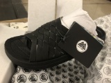 9 Pairs Of Malibu Zuma Black Sandals