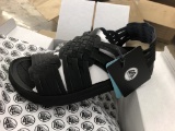 18 Pairs Of Malibu Canyon Black Sandals