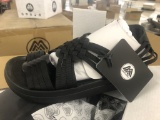 10 Pairs Of Malibu Canyon Black Sandals