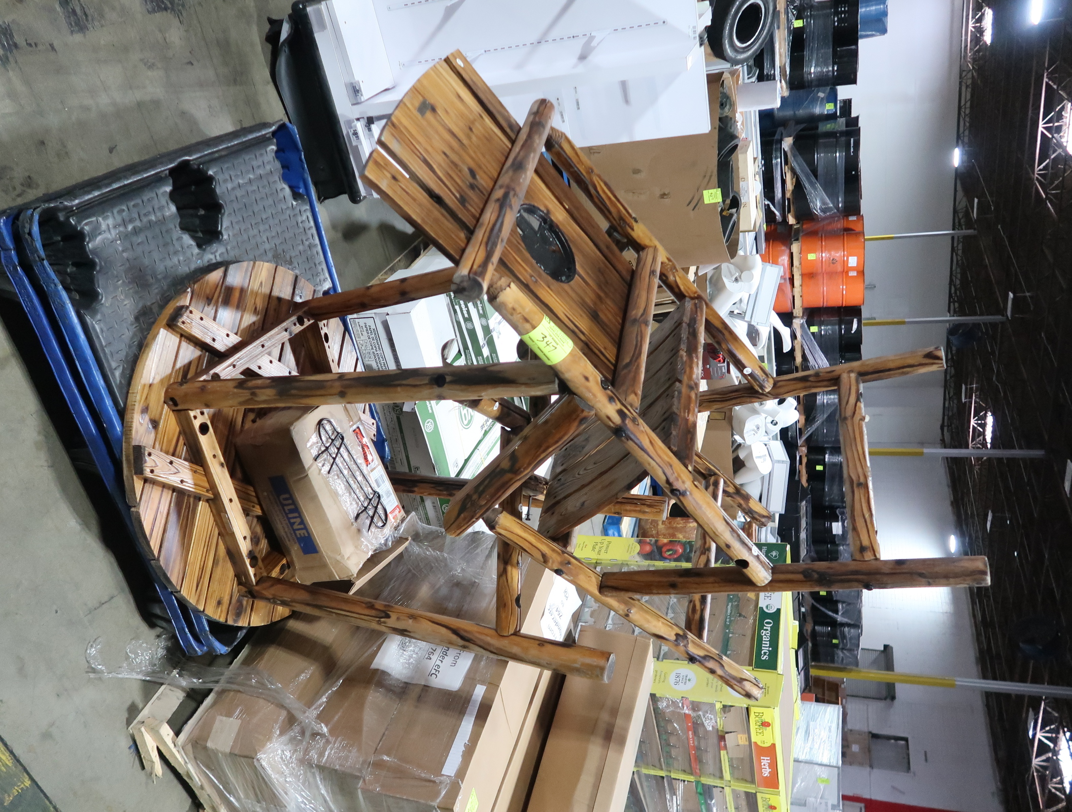 Uline Camp Chair And Table