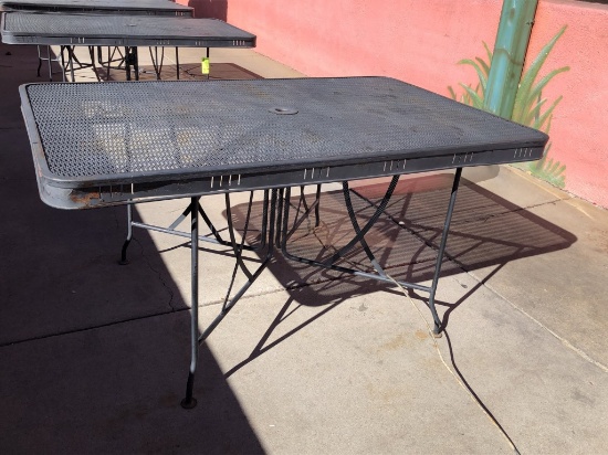 5ft Metal Patio Tables