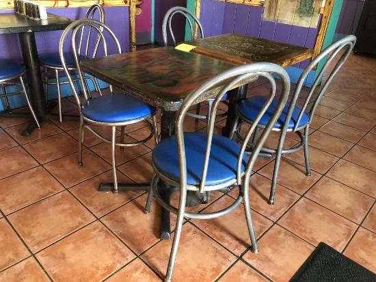 Table W/ 4 Chairs