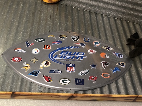 Bud Light NFL Decor