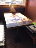 Table W/ Chuy's Branded Paper Towel Holder