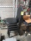 stackable chairs, w/ padded seats