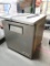True refrigerator, on casters