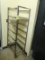 stainless tub/tray rack