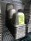 stainless pans- 1/6 size x 6