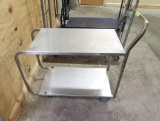 stainless stocking cart