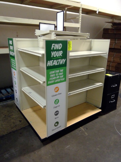 Four Way Gondola Merchandiser