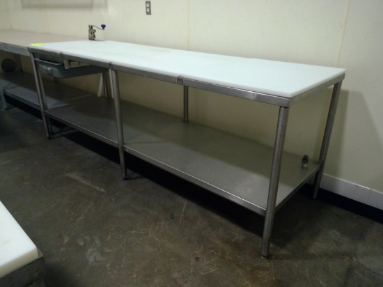 8ft Polytop Table W/ Can-Opener