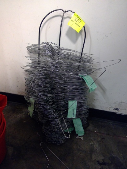Group Of Wire Clothing Hangers