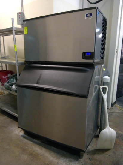 Manitowoc Ice Maker W/ Bin And Scoop
