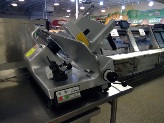 Bizerba SE12D Semi-Automated Deli Slicer W/ Sharpener