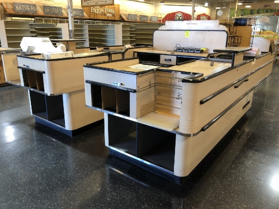 Killion U-Shaped Dual Checkstand