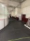 East Corridor and Locker Rooms 1/2 Rubber Mats Approx 1050 Sq Ft