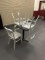 2ft Cafe Table with 3 Chairs