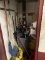 All janitorial supplies in closet